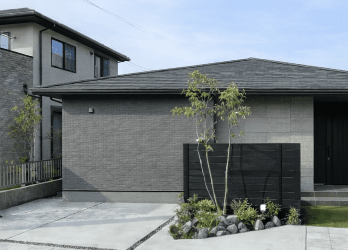 お庭の工事の画像